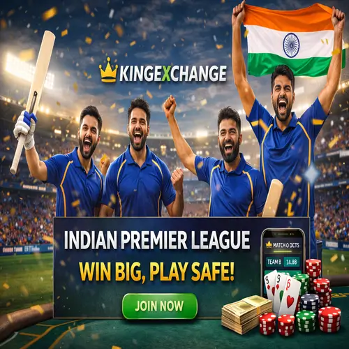 Live IPL 2026 cricket trading markets on KingExchange365